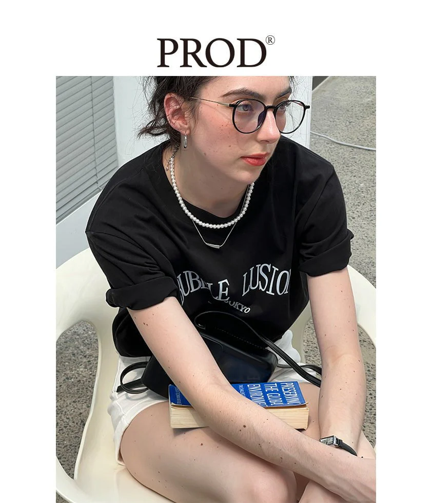 Bubble Lusion Basic Short Sleeve T-Shirt / Black - Image 9