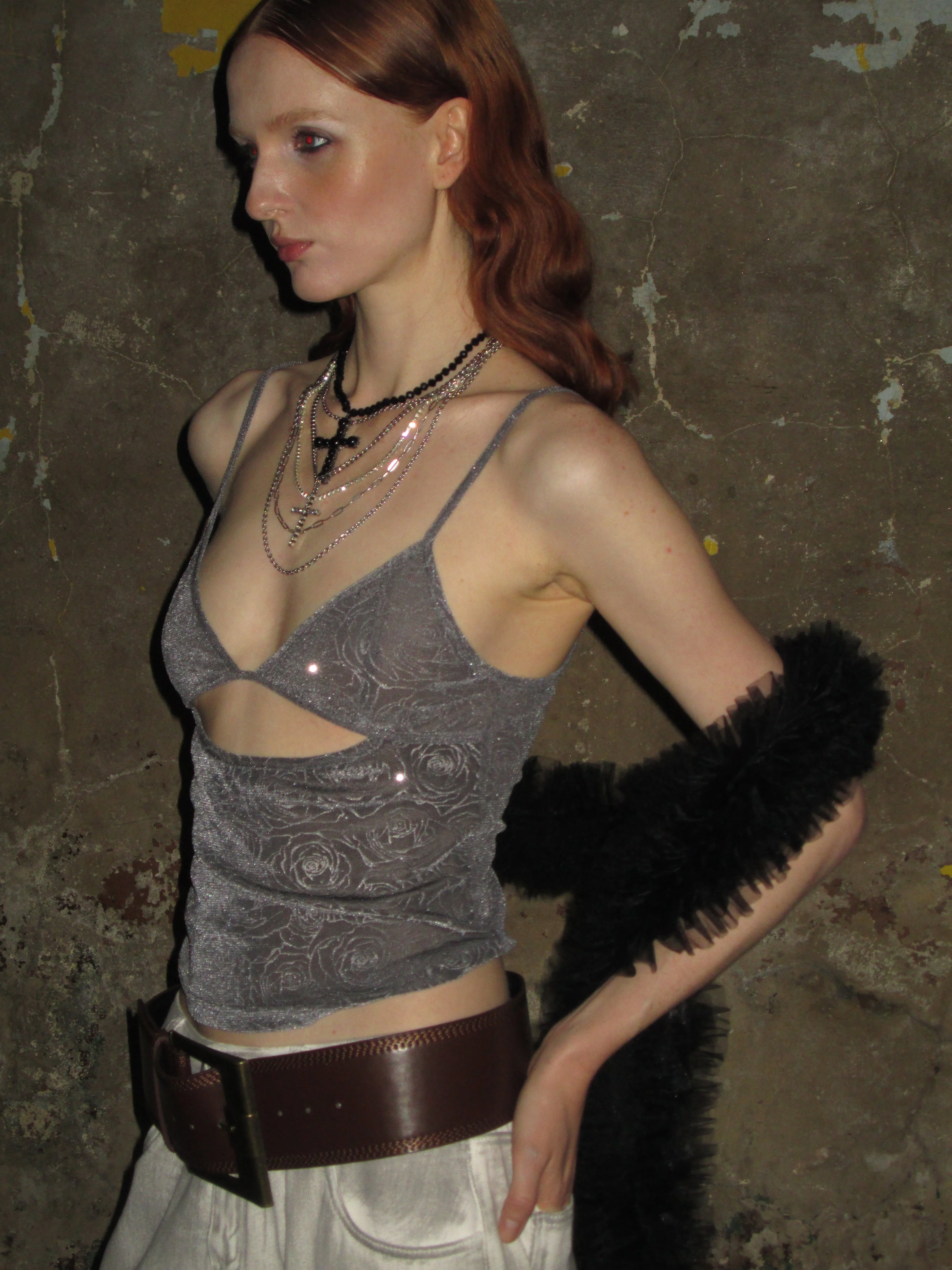 Cut-out Edge Camisole Top - Image 12