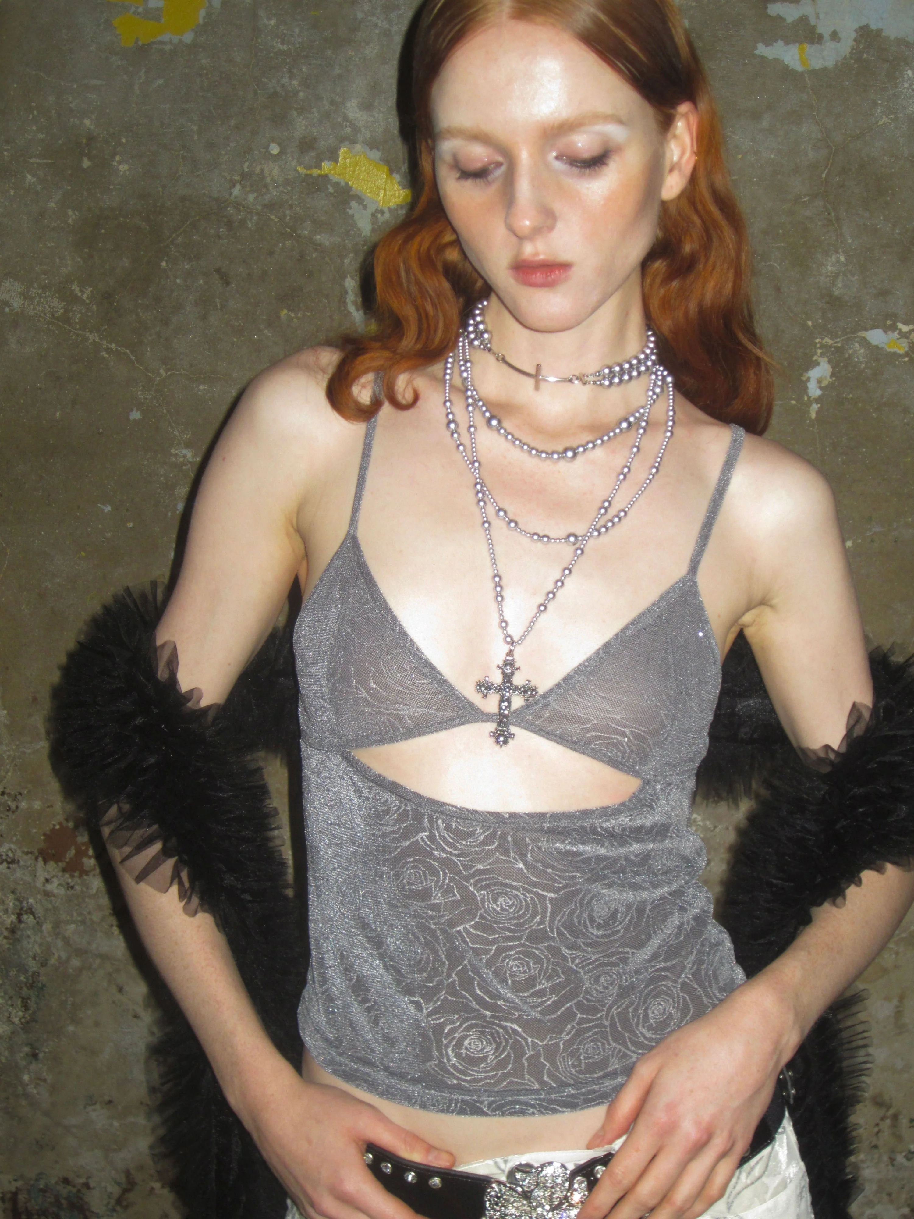 Cut-out Edge Camisole Top - Image 13