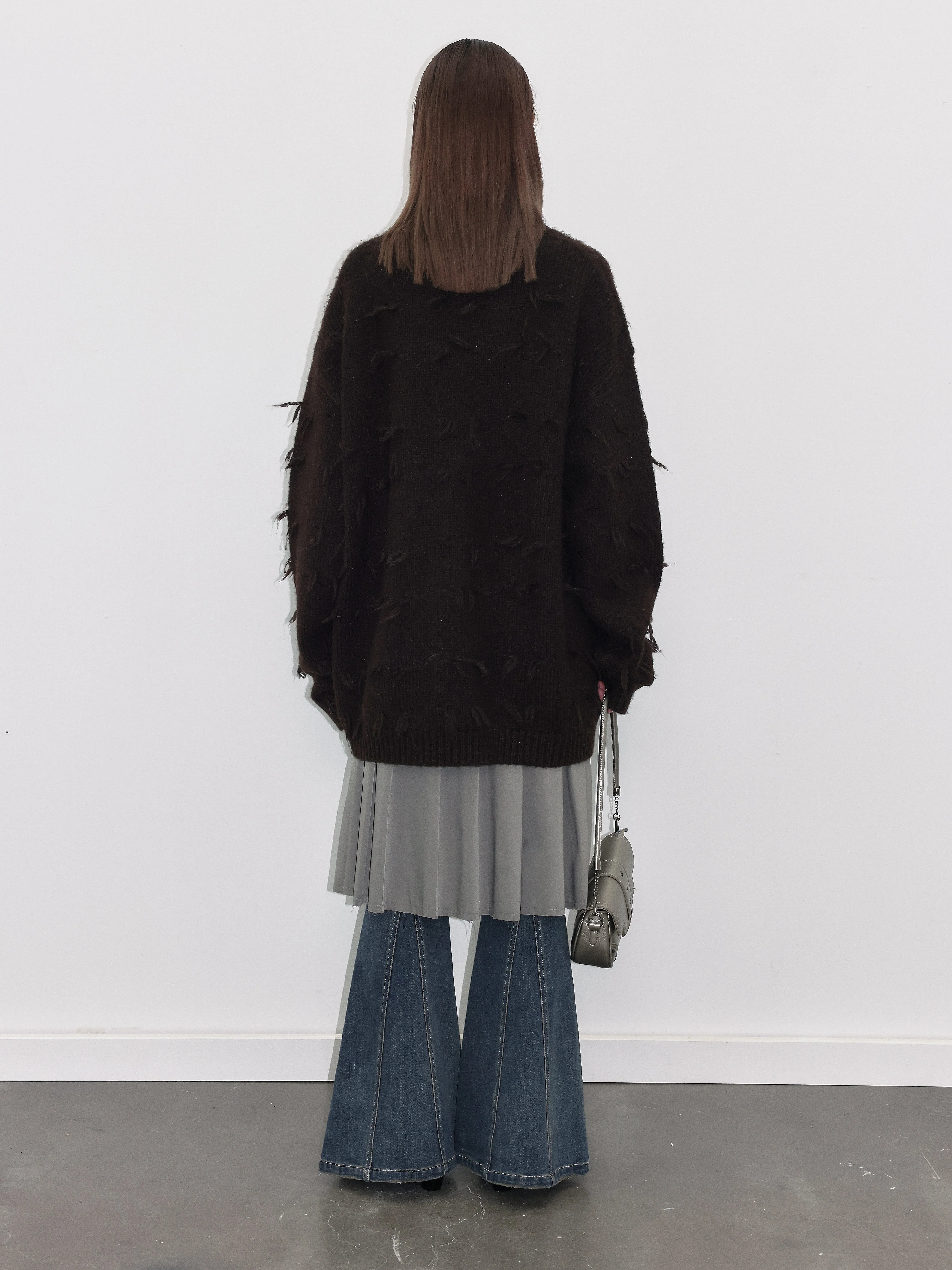 Knit Oversized Sweater - Image 3