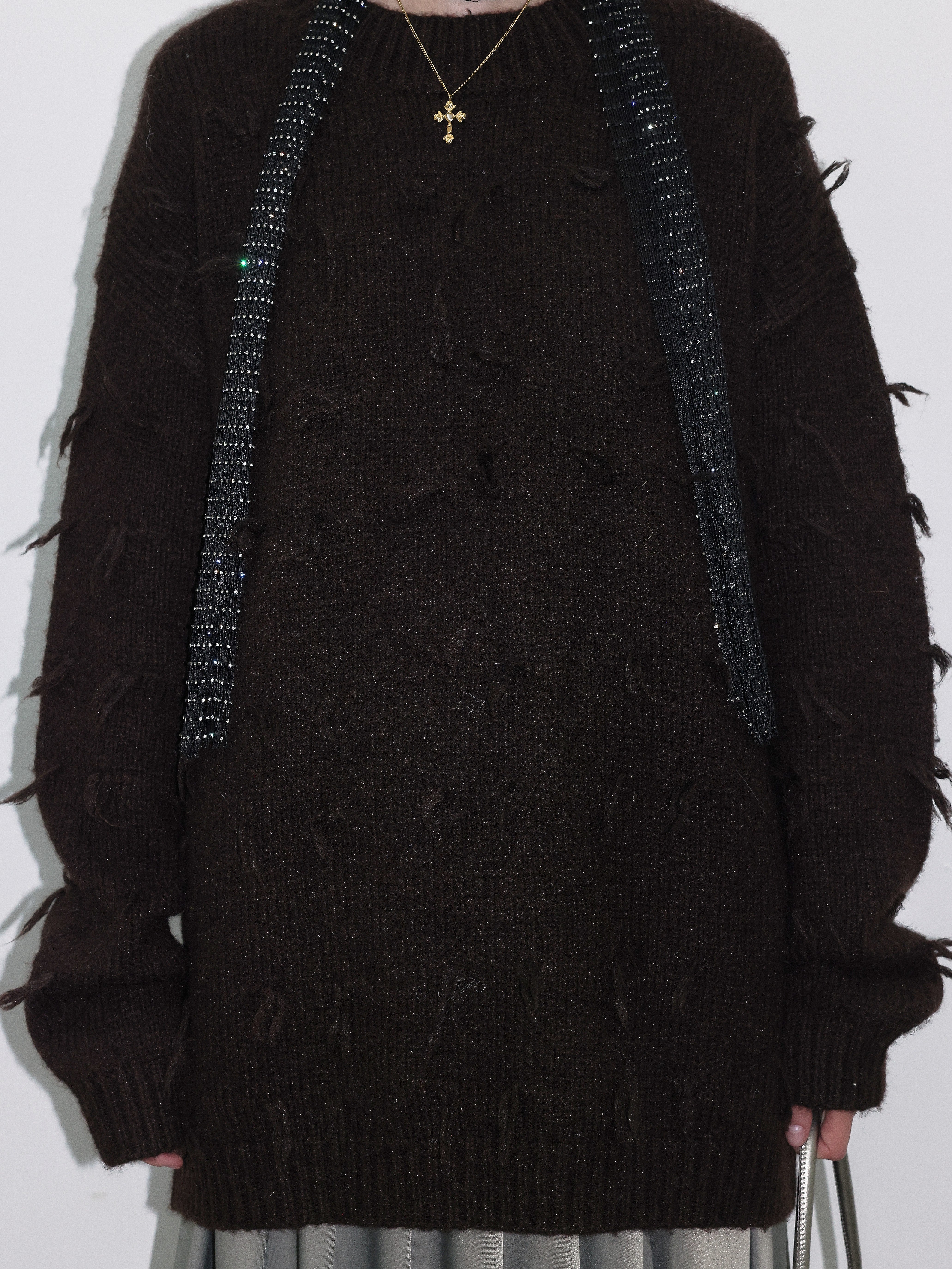 Knit Oversized Sweater - Image 4