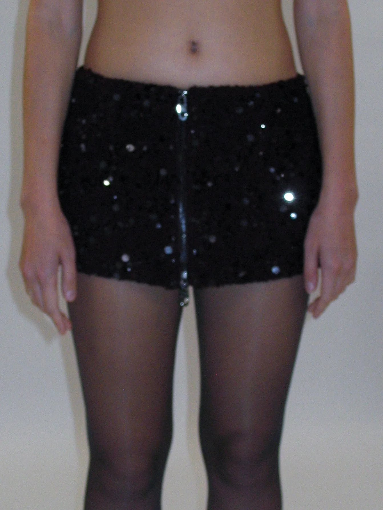 Radiant Garnet Zip Mini Skirt - Image 5