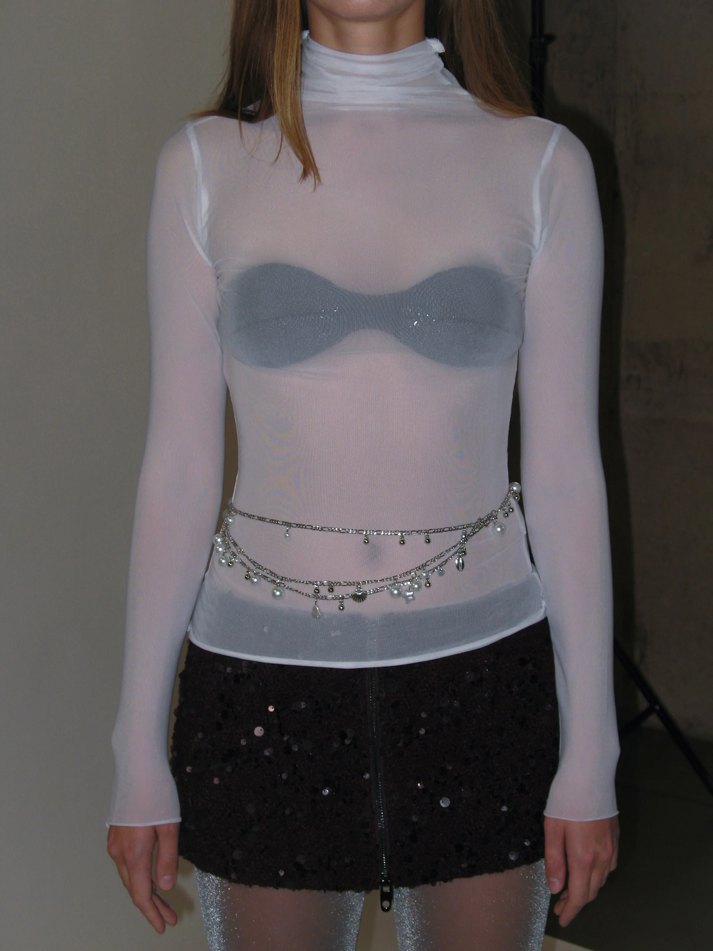 Radiant Garnet Zip Mini Skirt - Image 8